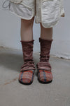 Vitelli leg cover FW22_LFT_002 gray coffee